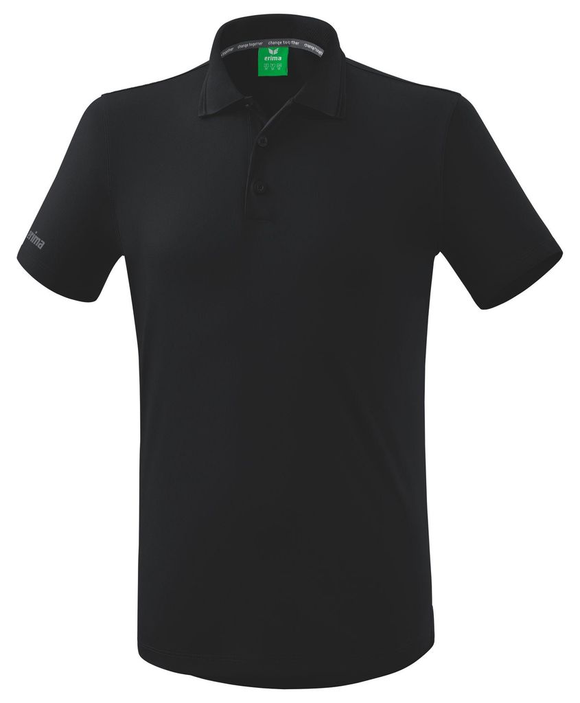 Erima Funktions-Poloshirt Schwarz