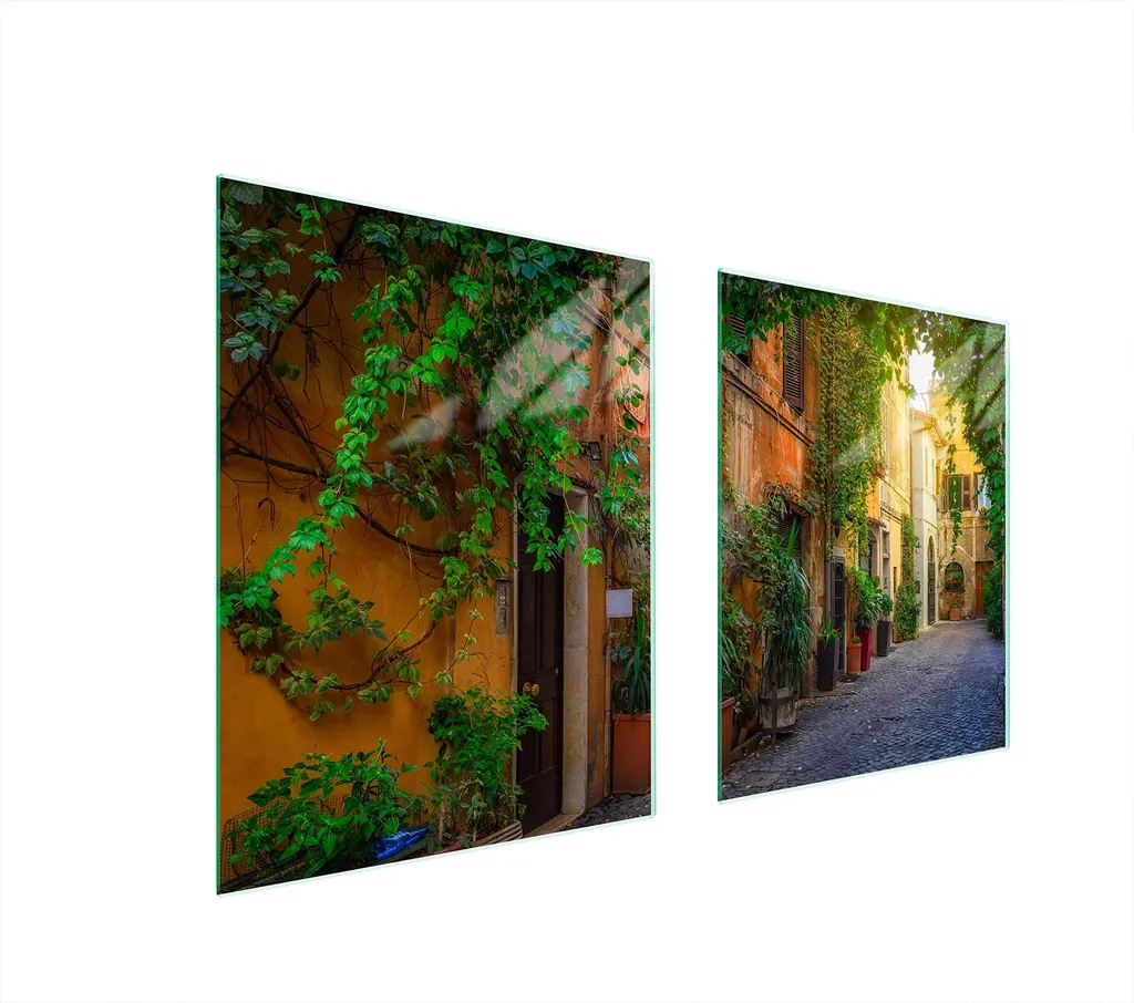 Piastra Coprifornelli 85x52 Street - Tagliere in Vetro Multifunzione