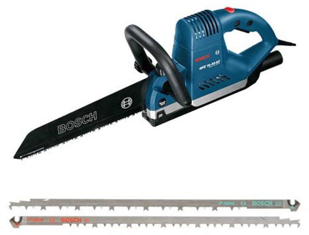 Elektrofuchsschwanz GFZ 16-35 AC, 2x Sägebl. f. Porenbet., Produktbild 