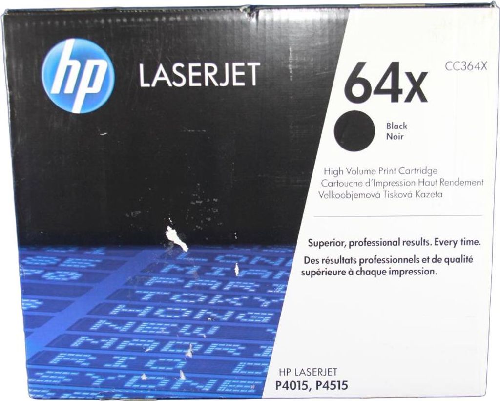 HP 64X - Hohe Ergiebigkeit - Schwarz - original - LaserJet Produktbild 