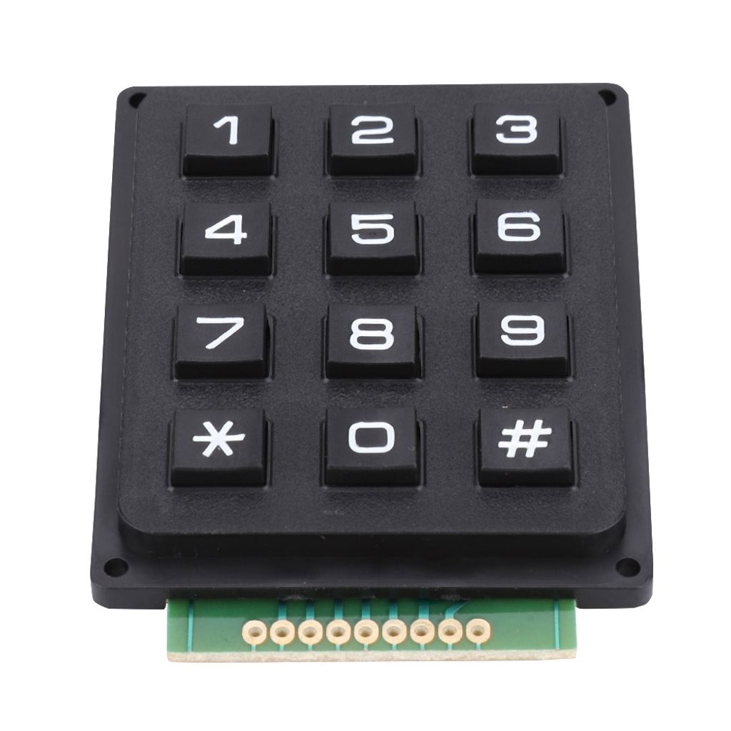 Tastaturmodul, 3x4-Tastatur, Tasten-Tastaturmodul, 12-Tasten-Tastatur, Externes Tastaturmodul