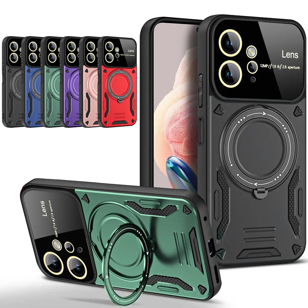 GoodcAcy Cover per Xiaomi Redmi A1 /A2 360 Gradi Antiurto Morbido Silicone Custodia con Protezione Schermo Integrata Rugged Doppia Bumper Fronte Retro Antigraffio Protettiva Case - Blu