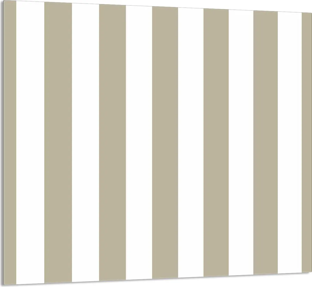 PIATTO IN VETRO PER CUCINA 65x60 strisce
