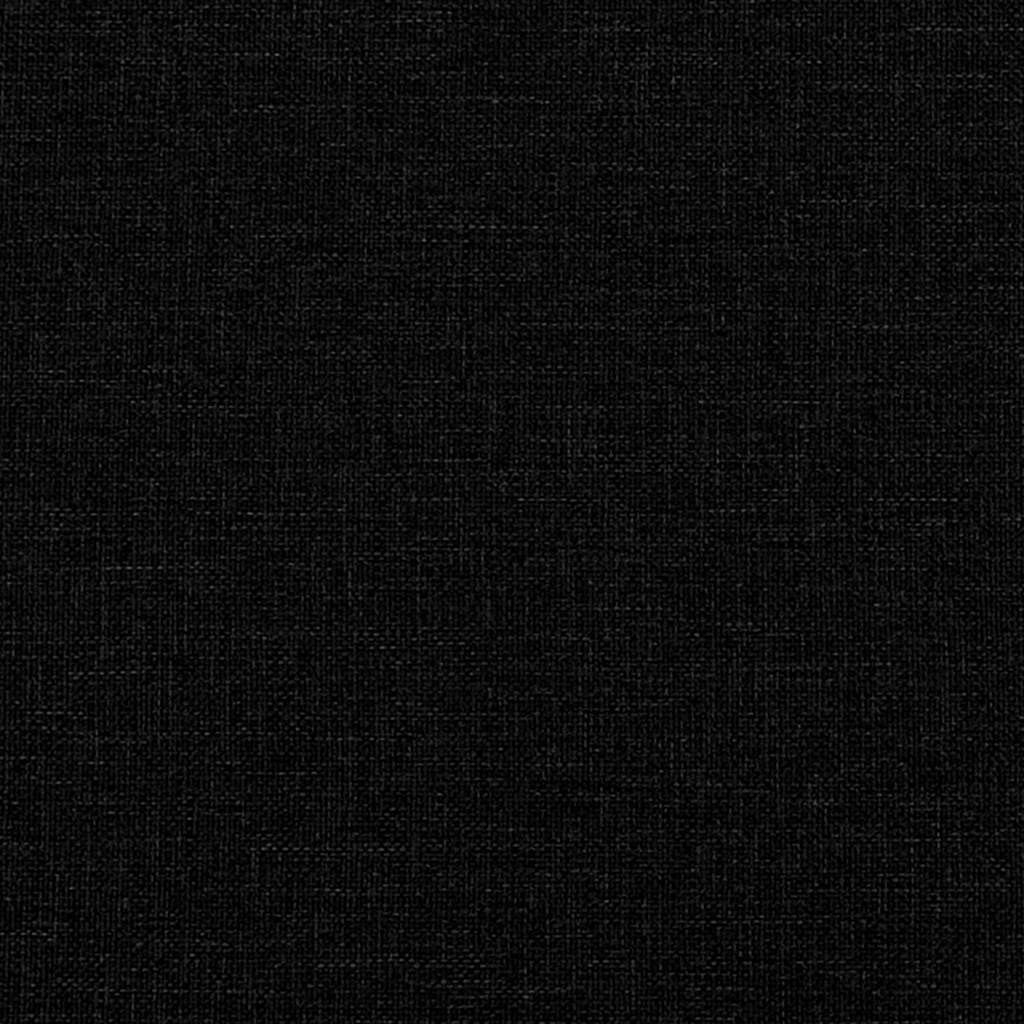 vidaXL Bodensofa mit Schlaffunktion Schwarz 112x174x55 cm Produktbild 3