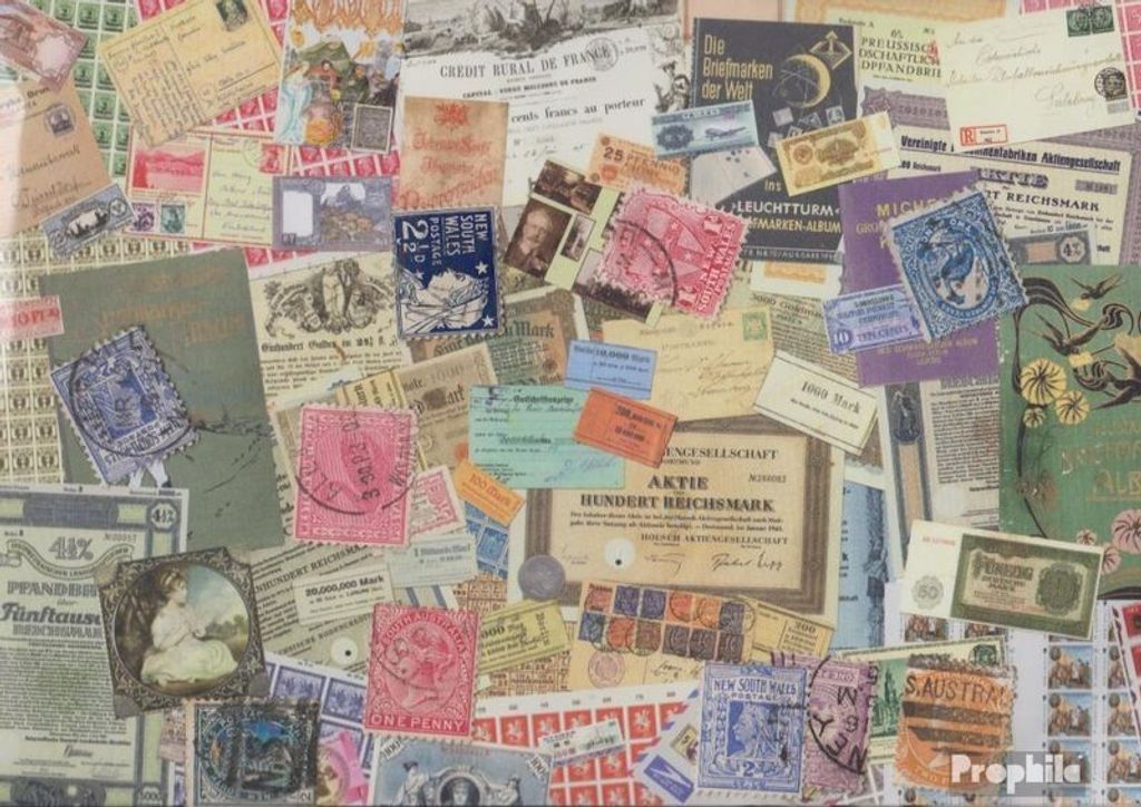 Briefmarken Australien 10 verschiedene Marken