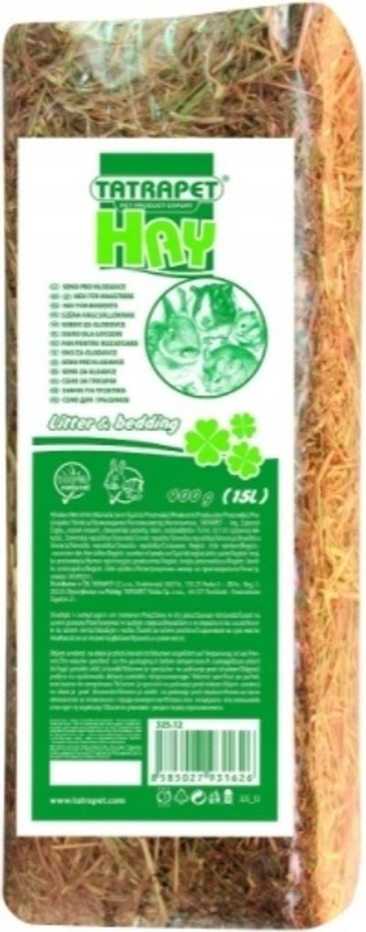 Pakowane siano dla gryzoni 15 litrów Zdjęcie produktu 