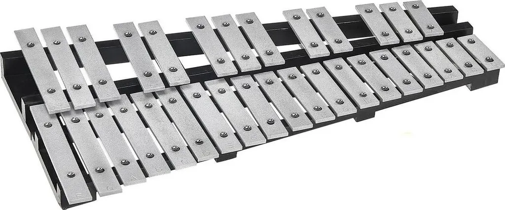 Glockenspiel à 30 Notes en Aluminium avec Sac et Maillets Professionnels