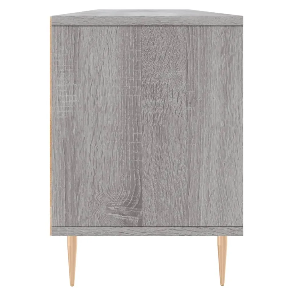Mobile TV vidaXL 150x30 cm Grigio Sonoma | Offerta Arredo Casa - 8