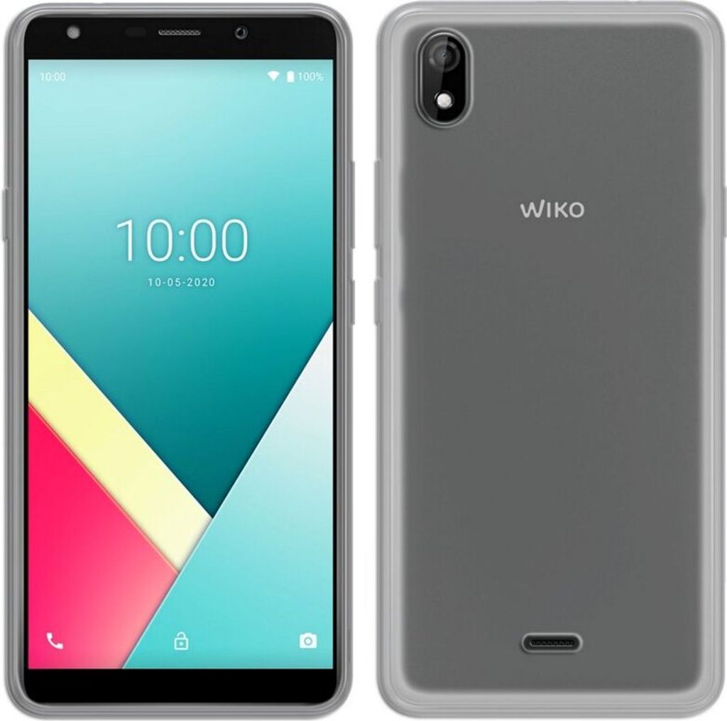 cofi1453 Silikon Hülle Basic kompatibel mit WIKO Y61 Case TPU Soft Handy Cover Schutz Transparent