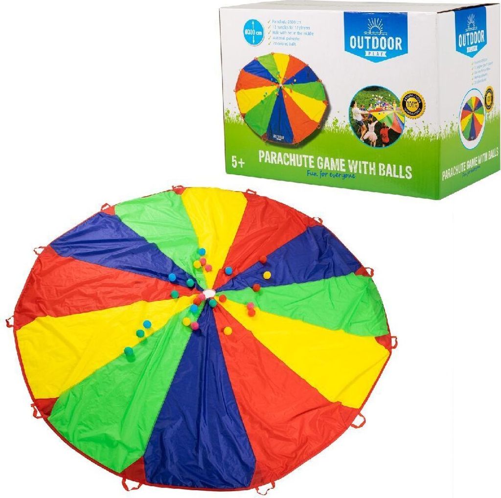 Outdoor Play Outdoor Spielfallschirm mit Bällen, 5 Jahr(e), Produktbild 