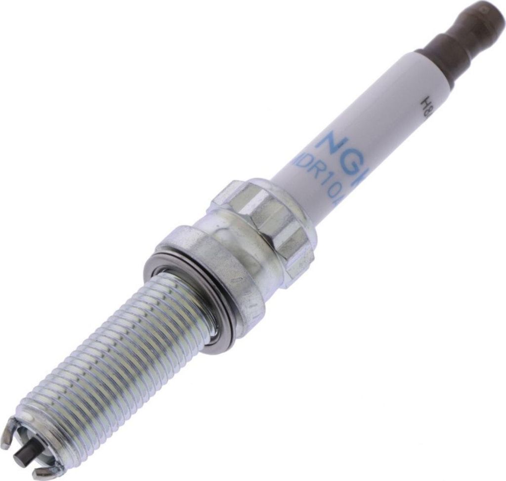 Zündkerzen Set NGK 4x LMDR10A-JS Zündkerze entstört, Langgewinde, 2-Massen-Elektrode Elektrodenabstand 0,75mm, Wärmewert 10, 97718