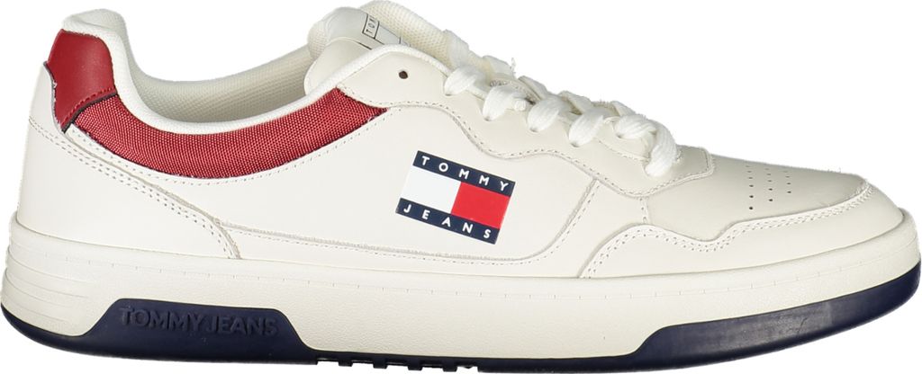TOMMY JEANS TJM CUPSOLE LEATHER ESS Weiß