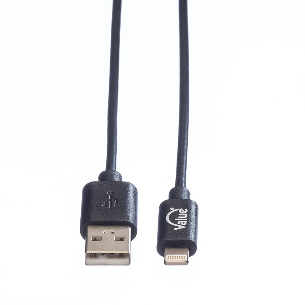 Câble Lightning Robuste de 1,8m VALUE pour une Charge Sécurisée - 3