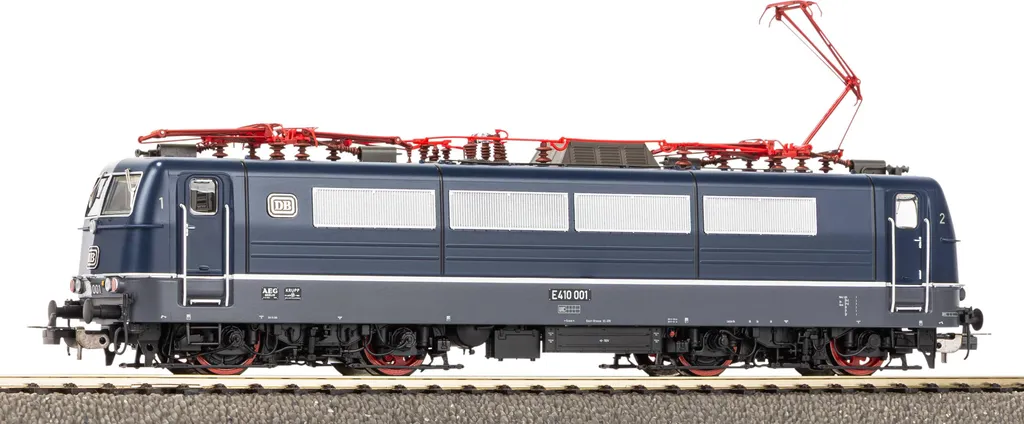 Locomotive Piko H0 BR E410 DB : roulement fluide sans saccades sur rails