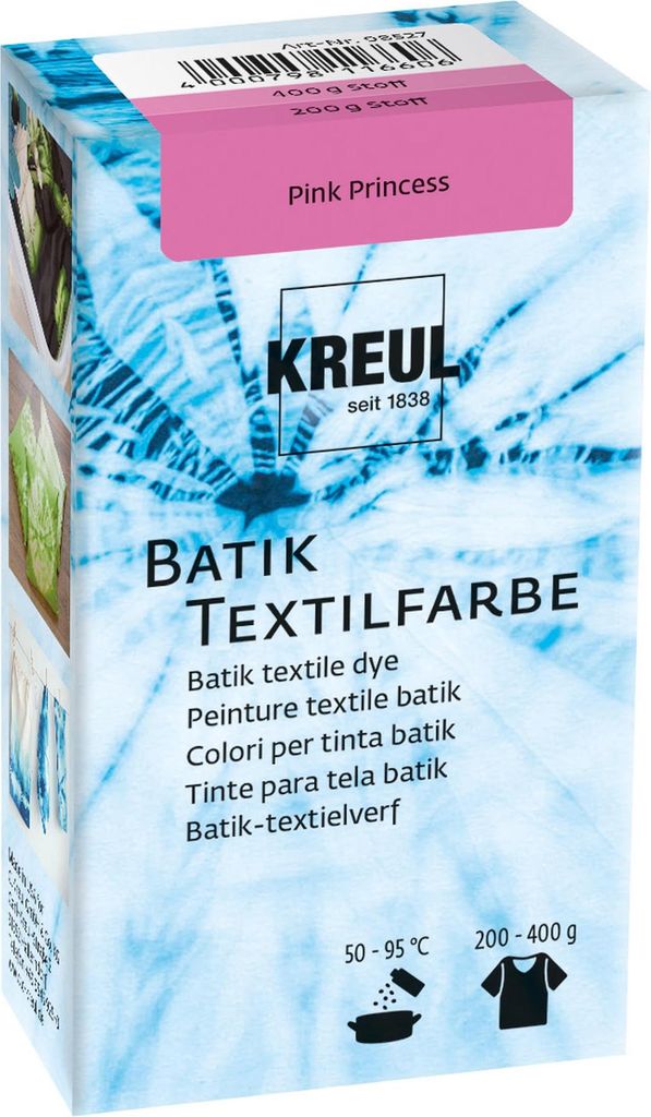 KREUL Batik-Textilfarbe JAVANA pink princess 70 g
