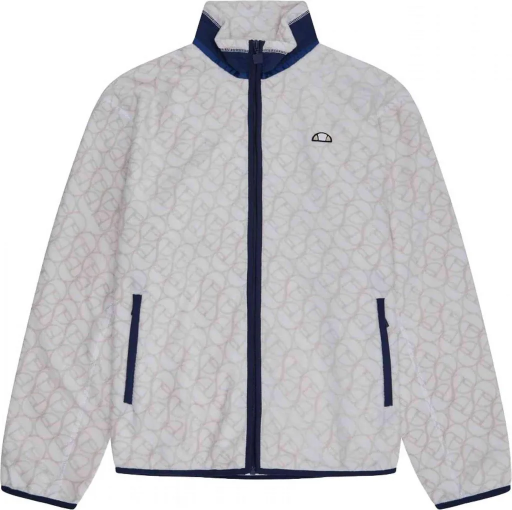 Veste de sport blanche Ellesse SHX21080-904 XL parfaite pour la mi-saison