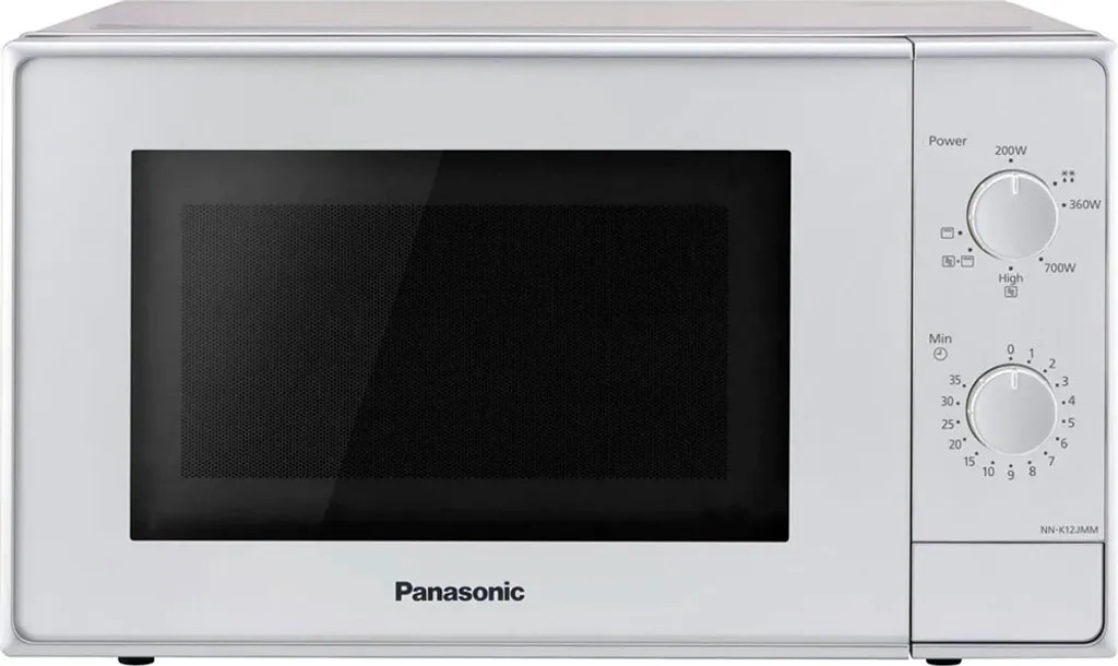 Panasonic NN-K12JMMEPG Micro-ondes Grill 20L 800W Argenté et Design