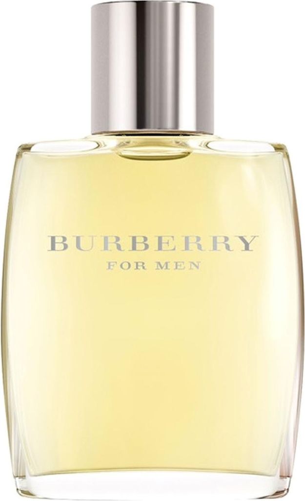 A bottle of Burberry for Men EDT.