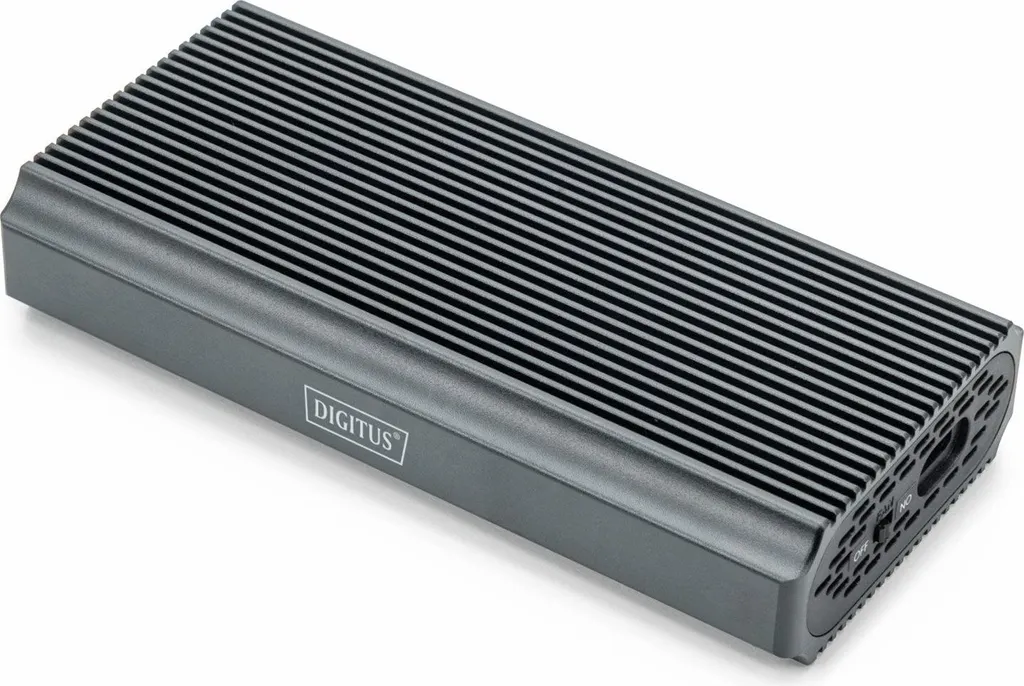 Case SSD Esterno Digitus USB 4.0 40Gbps NVMe - Alluminio Tool-Free