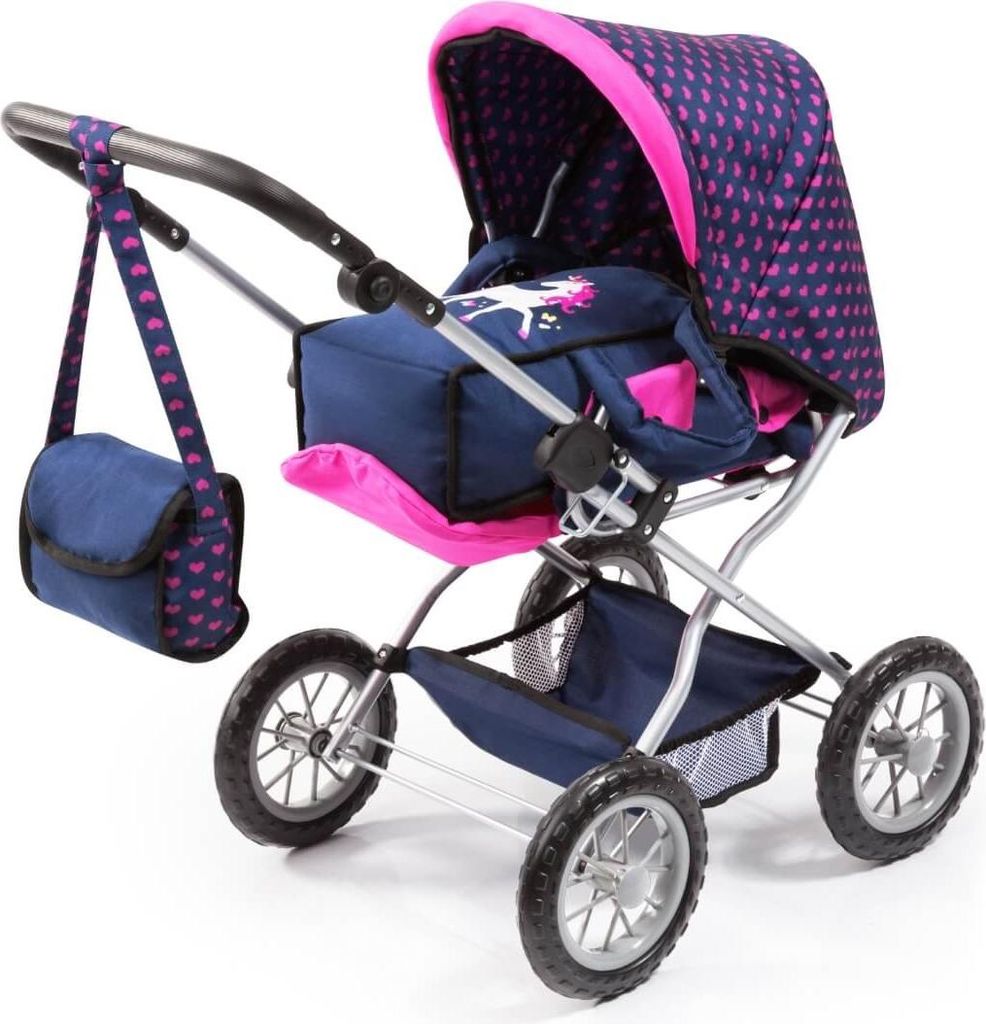 Bayer Design 15054AB Kombi-Puppenwagen Grande Mega Set mit Produktbild 