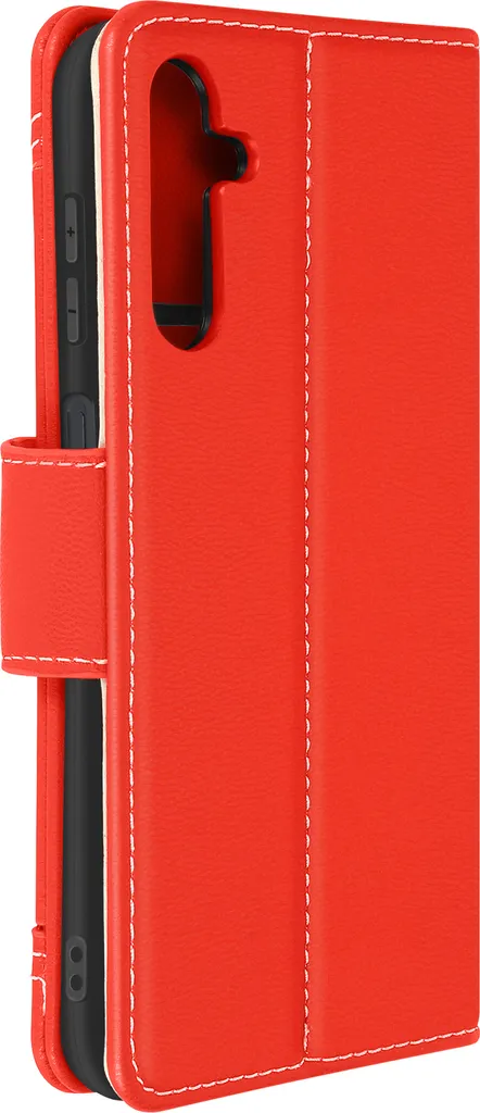 Flip Cover Samsung Galaxy A14 4G/5G Rosso - Custodia Portafoglio Stand