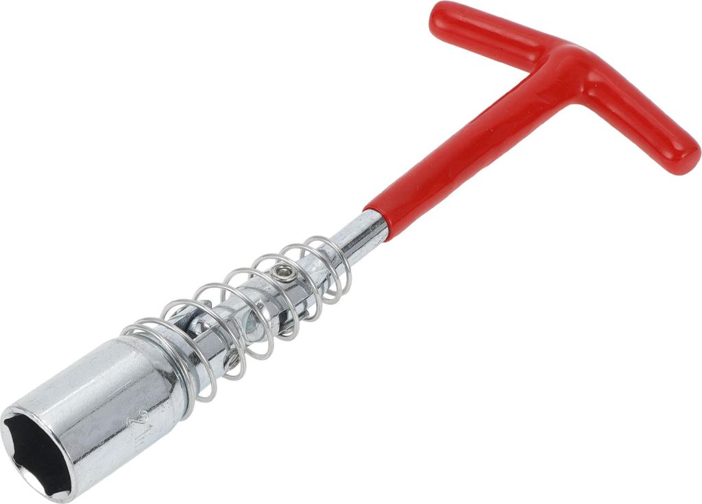 T-Griff Zš¹ndkerzen-Steckdosen-Schlš¹ssel Schraubenschlš¹ssel Entferner fš¹r Auto Motorrad Rasenm?her Hochleistungsstahl 220x89mm 1 Stš¹c...