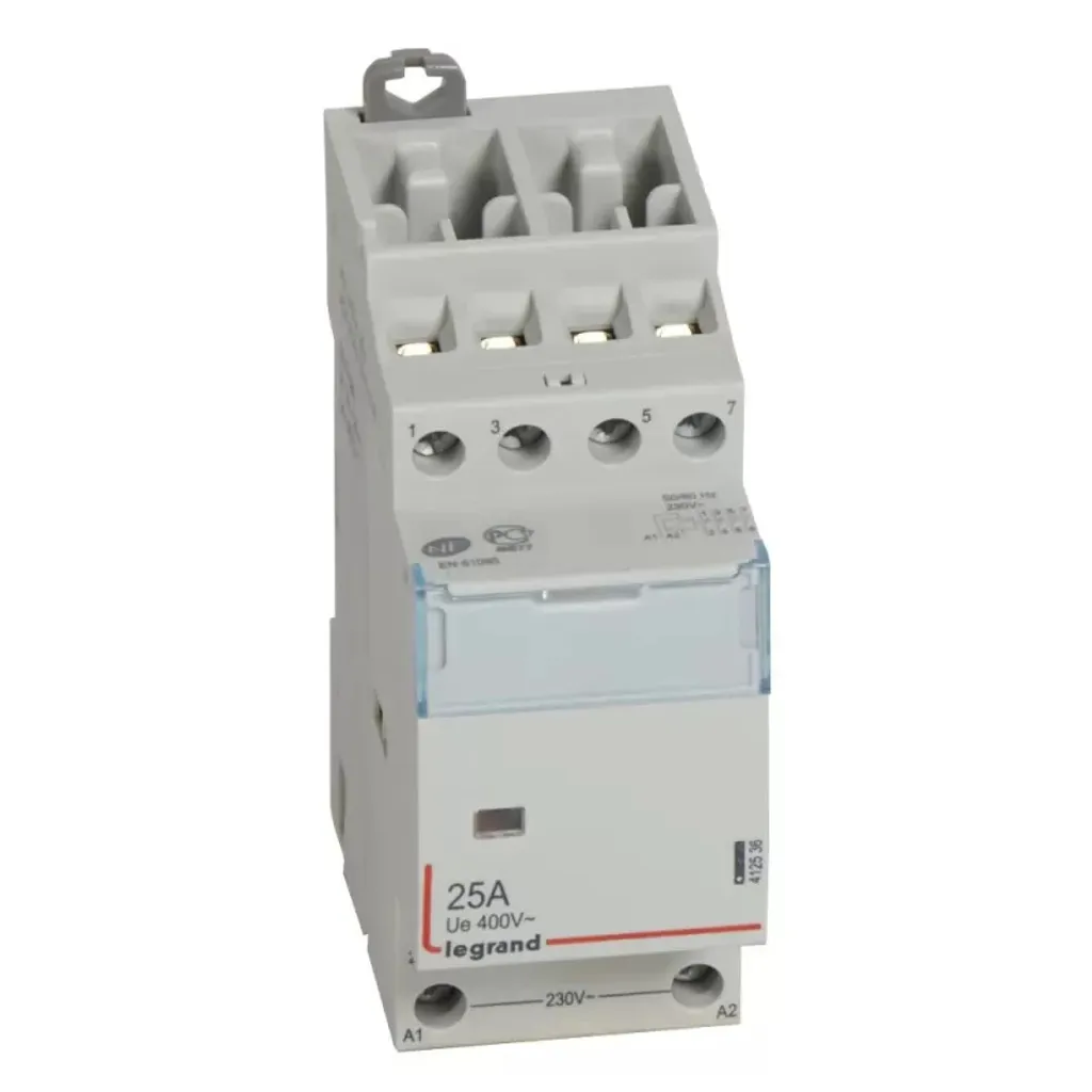 Legrand 412536 Contacteur de Puissance Silencieux 25A 230V Multicolore