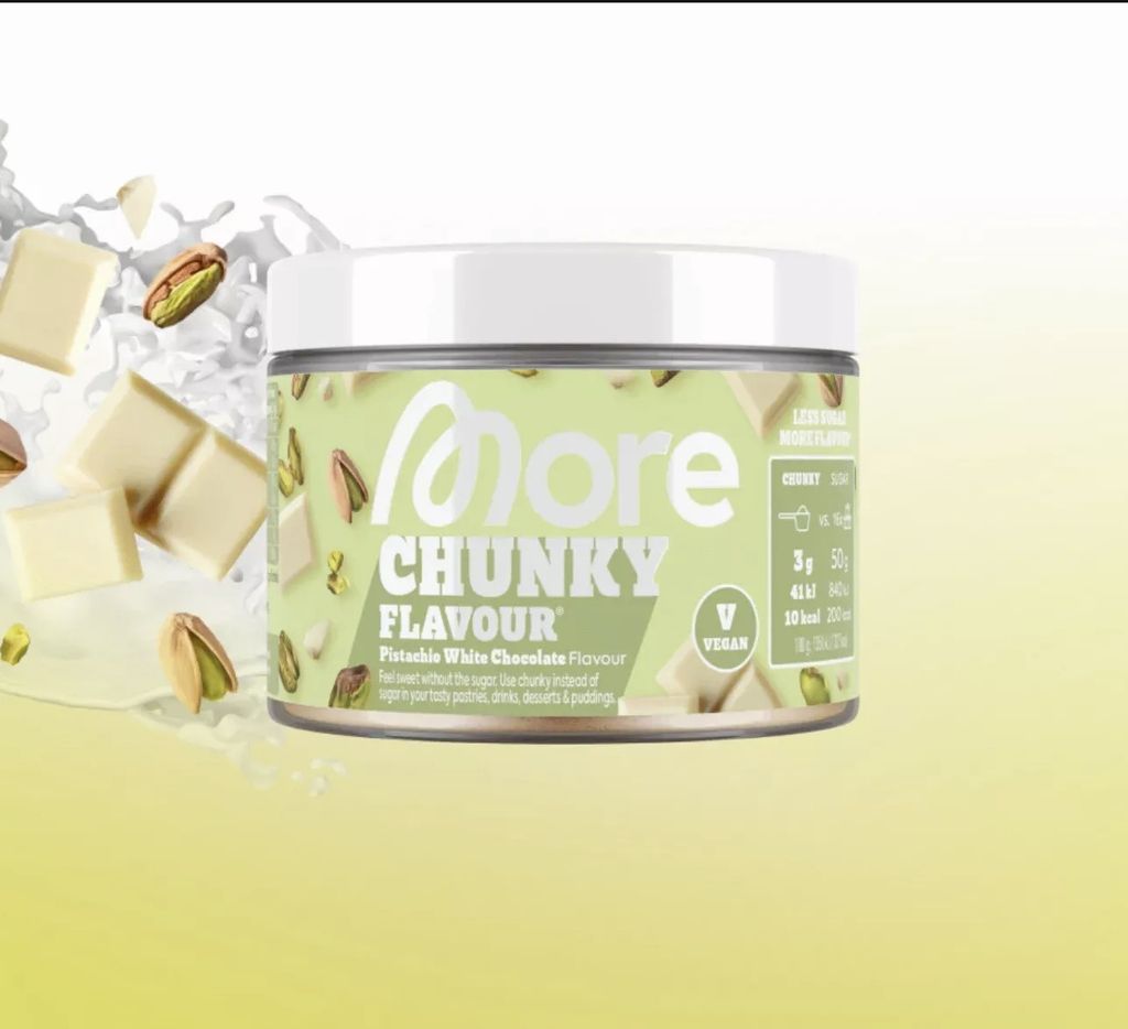 More Nutrition Chunky Flavour Pistachio White Chocolate Produktbild 