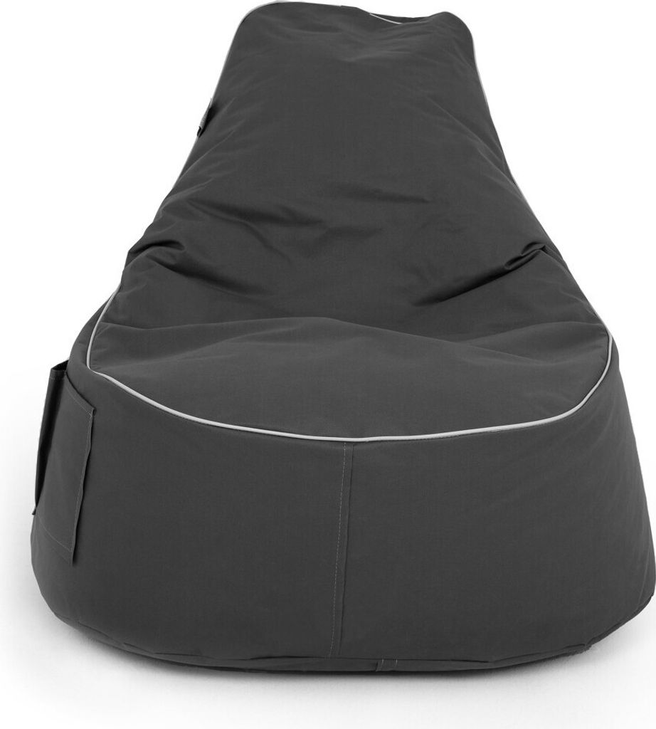 Hanah Home, Golf - Grey, Sitzsack, Grau, 80 x 30 x 75 cm