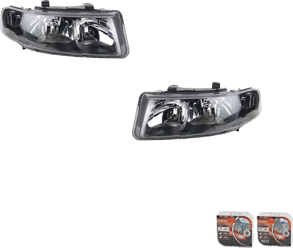 Fari Seat Leon Toledo 99-06 Johns + Lampade Osram Night Breaker