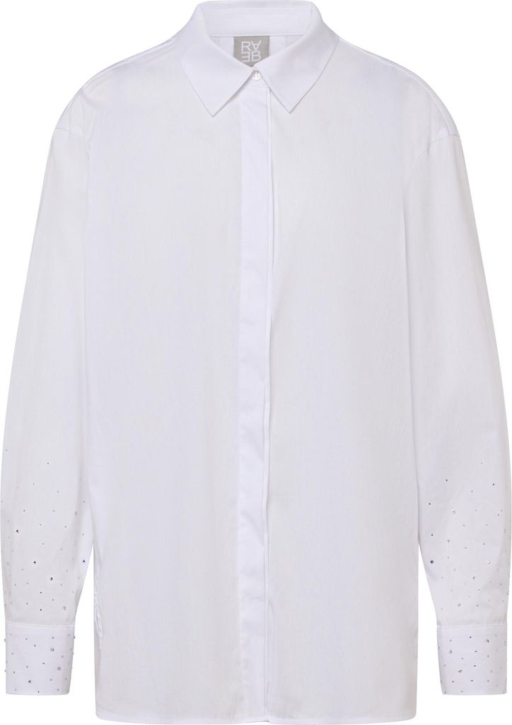Rabe Bluse in Weiß 40