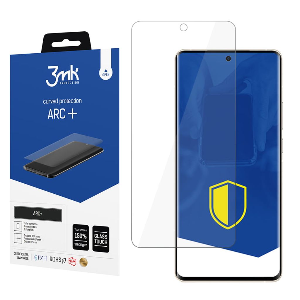 3mk Display Schutzfolie ARC+ für Vivo X60 5G 0,17mm Self-Heal