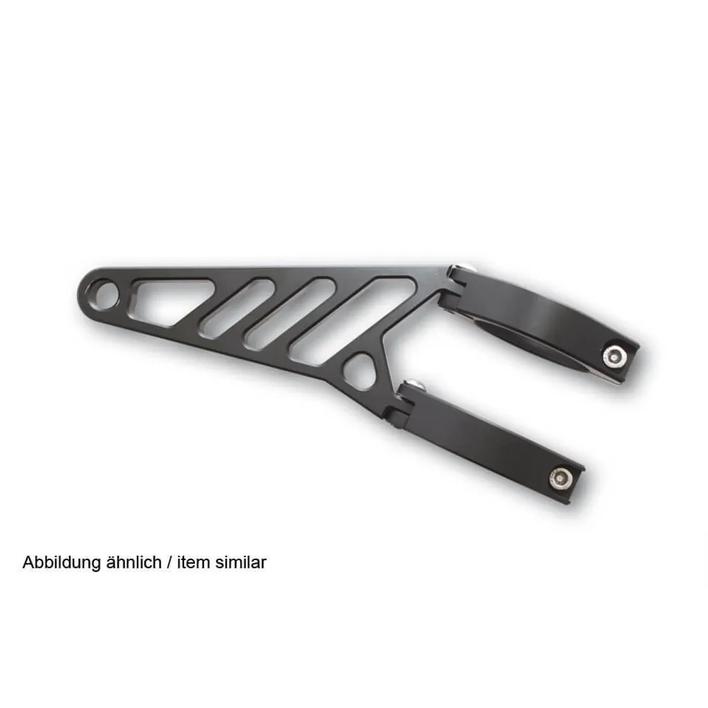 Support de phare moto Highsider long réglable pour fourche 35-37 mm