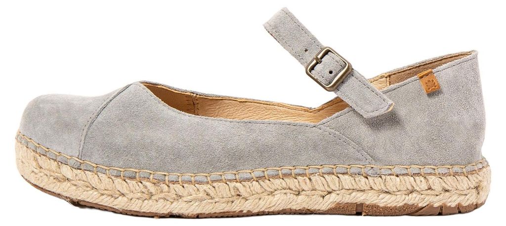 El Naturalista Schuhe Damen N679 SILK SUEDE BLUE / CAMPOS Farbe Blau