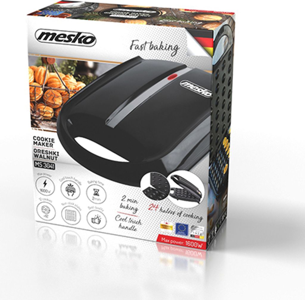 Mesko MS 3041 Elektrická forma na opékání ořechů 24 ks XL Produktbild 8
