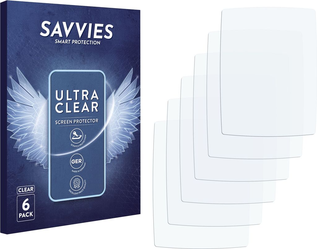 6x Für Specialized Mastermind TCD Schutzfolie Savvies Displayschutz Display Schutz Folie Klar Transparent