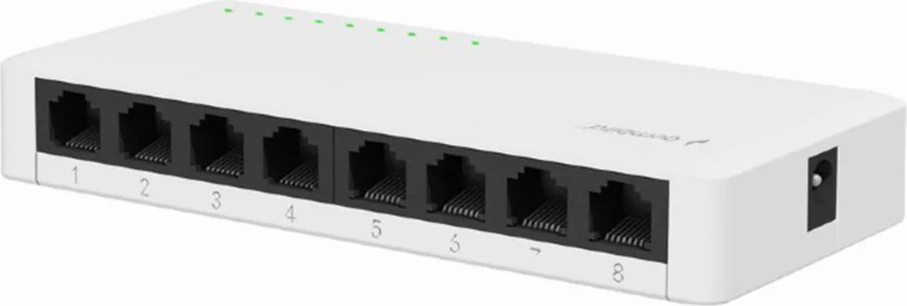 Gembird NSW-G8-01 Switch di rete non gestito Gigabit Ethernet (10/100/1000) bianco (NSW-G8-01)
