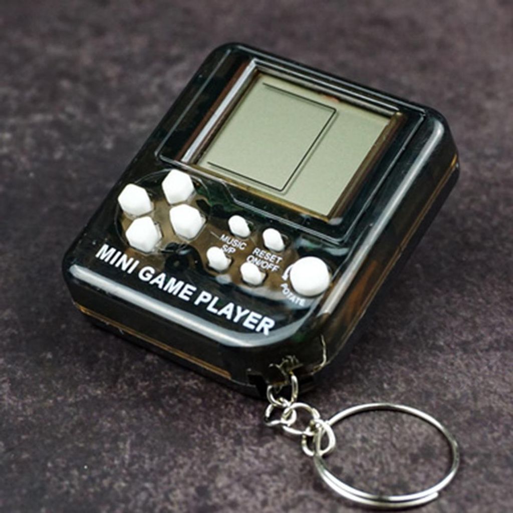 Tragbare Mini Retro Classic Game Console Keychain LCD -Handheld -Player Anti -Stress -Elektronikspielzeug