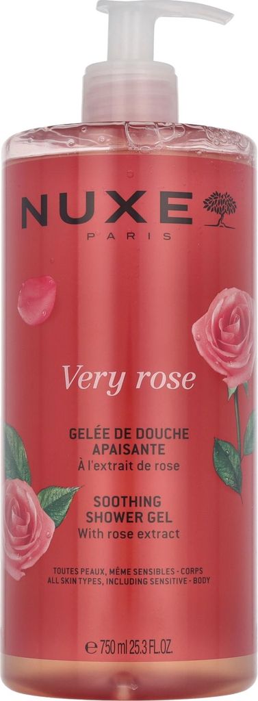 Nuxe Very Rose Soothing Shower Gel