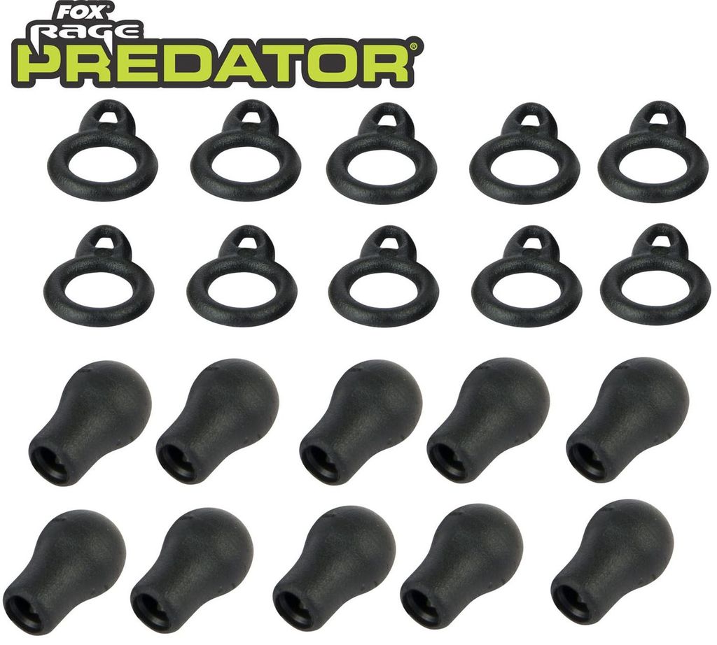Fox Rage Predator Run Rings & Buffer Beads