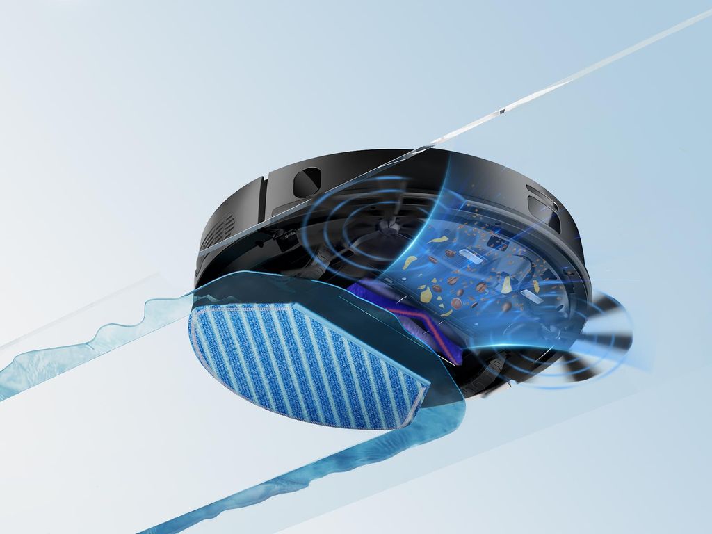 Midea Robot Vacuum Cleaner | M7 Evo | Dry | Lithium ion | 5200 mAh | Dust capacity 0.43 L | 8000 Pa | Black