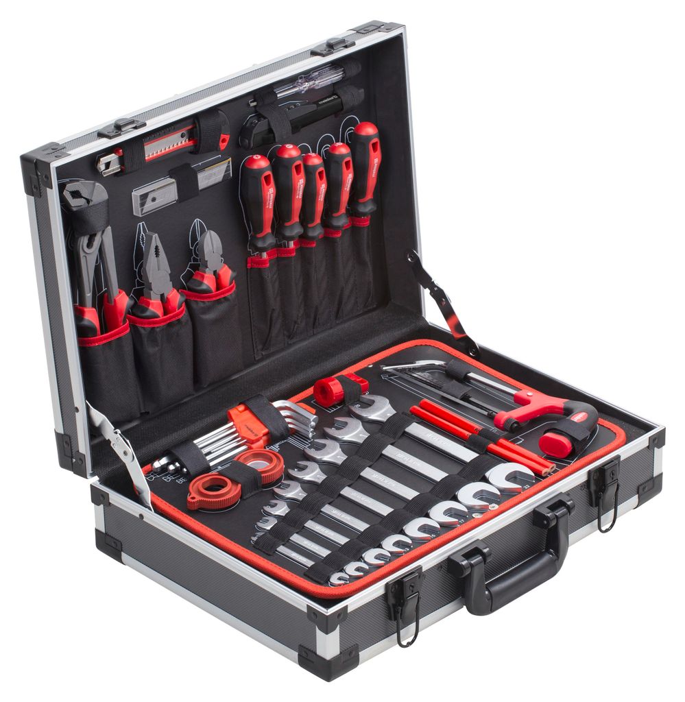Meister Werkzeugkoffer 121-teilig Werkzeug-Set Profi Produktbild 