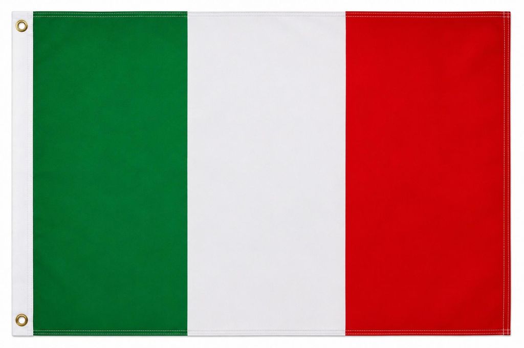 XXL Flagge Italien 250 x 150 cm Fahne mit 3 Ösen 100g/m² Produktbild 