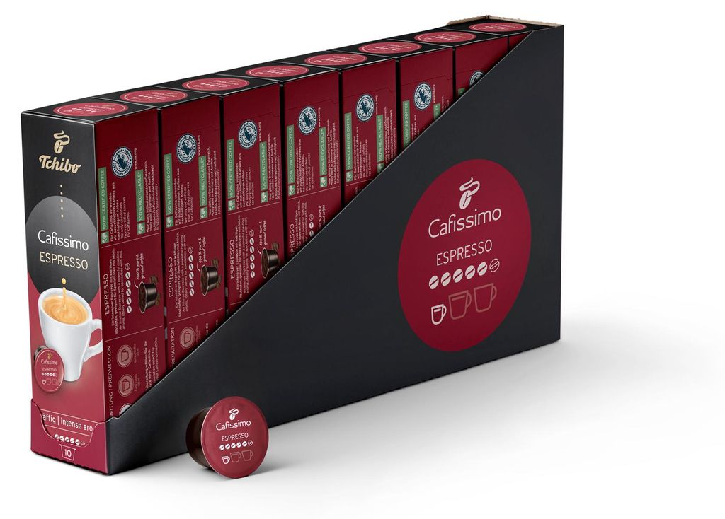 Tchibo Cafissimo Vorratsbox Espresso kräftig Kaffeekapseln, Produktbild 