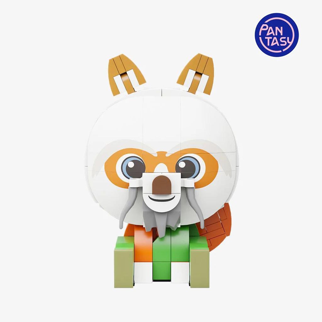 Pantasy Baukästen - Kung Fu Panda Sitzendes Baby Serie Shifu 11cm