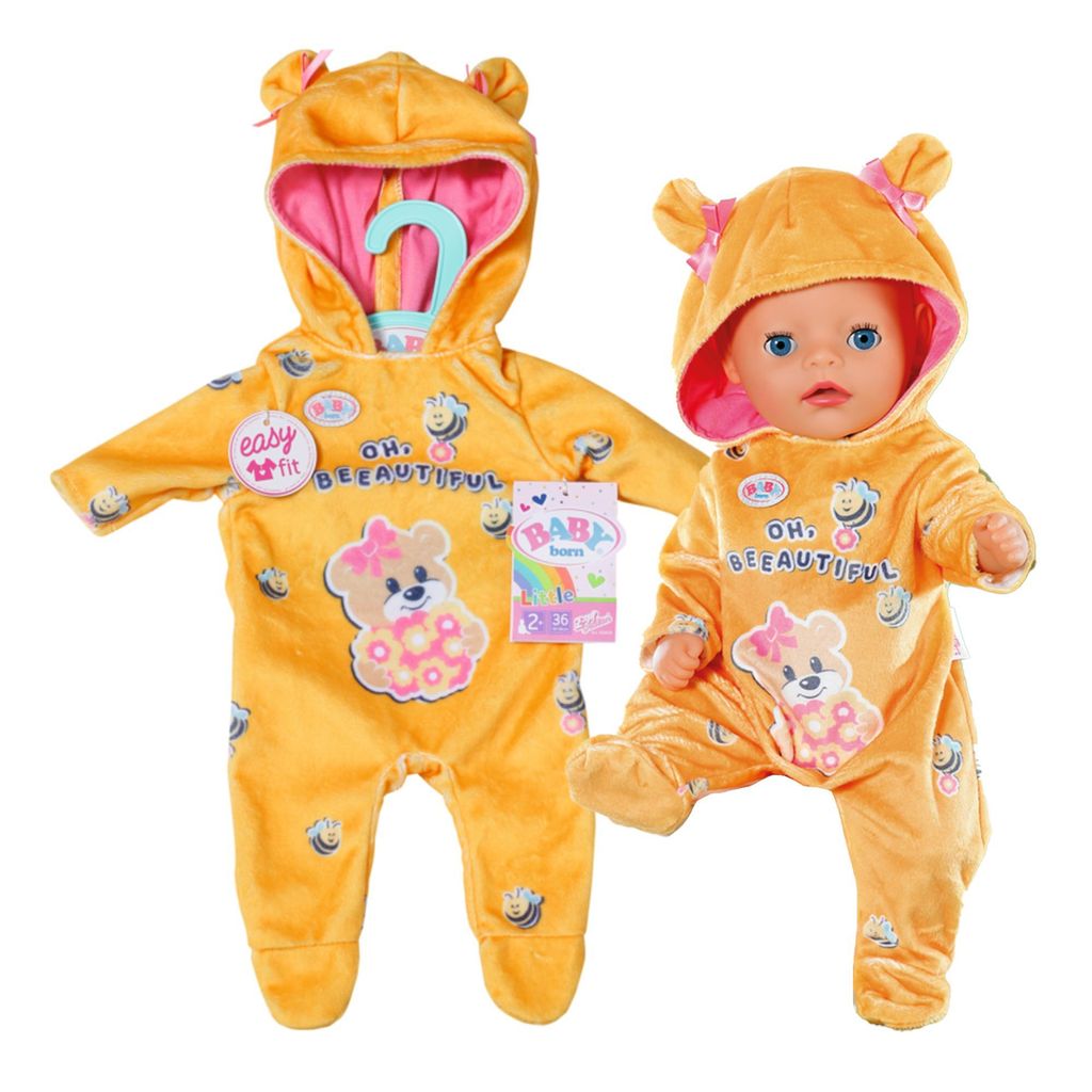 BABY born Little Bär Onesie 36cm - Puppenanzug Einteiler Produktbild 