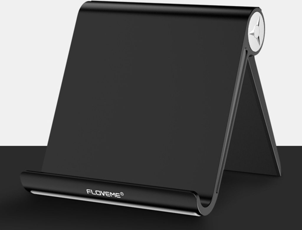 FLOVEME 0-100-Grad-Schwenkverstellbarer ABS-Stand-Desktop-Telefonhalter, Für iPad, iPhone, Galaxy, Huawei, Xiaomi, HTC, Sony und andere Mobiltelef...