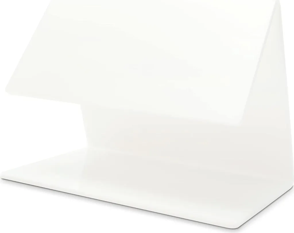 Porte-coran et support livre de cuisine blanc - Aide à la lecture table