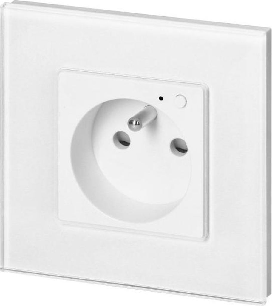ORNO| Smart Steckdose OR-SH-17205-W - Weiß - Tuya Wi-Fi - Energiemonitoring - Schutzkontakt