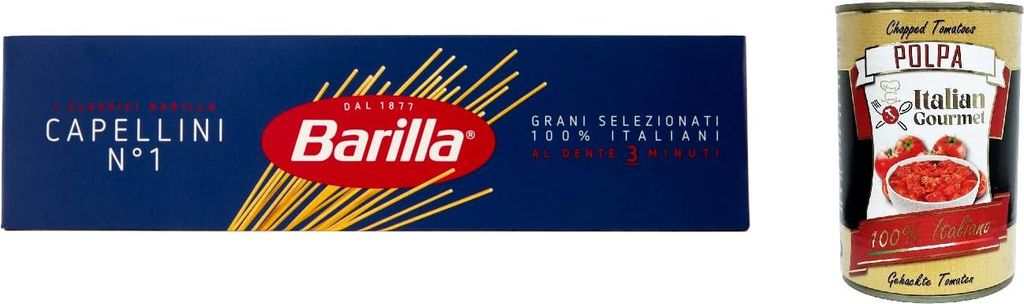 5x Pasta Barilla Capellini Nr. 1 italienisch Nudeln 500 g Produktbild 